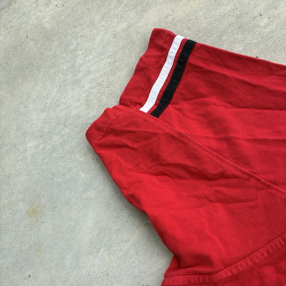 Vintage Y2K Ecko Unltd T-Shirt Men XL Ringer Embroidered Logo Red Knit Skater - Picture 6 of 6